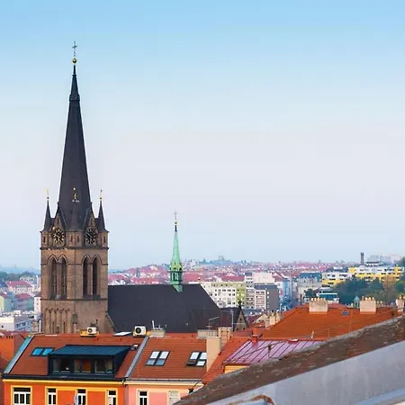 Old View Rooftop With Ac Lägenhet